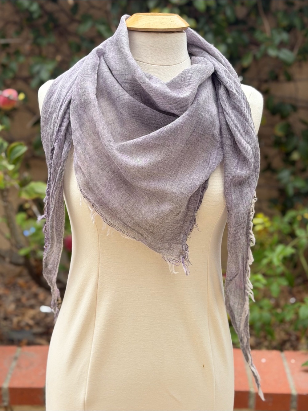 Light Lavender Triangle Scarf - Unbranded Women’s Accessory